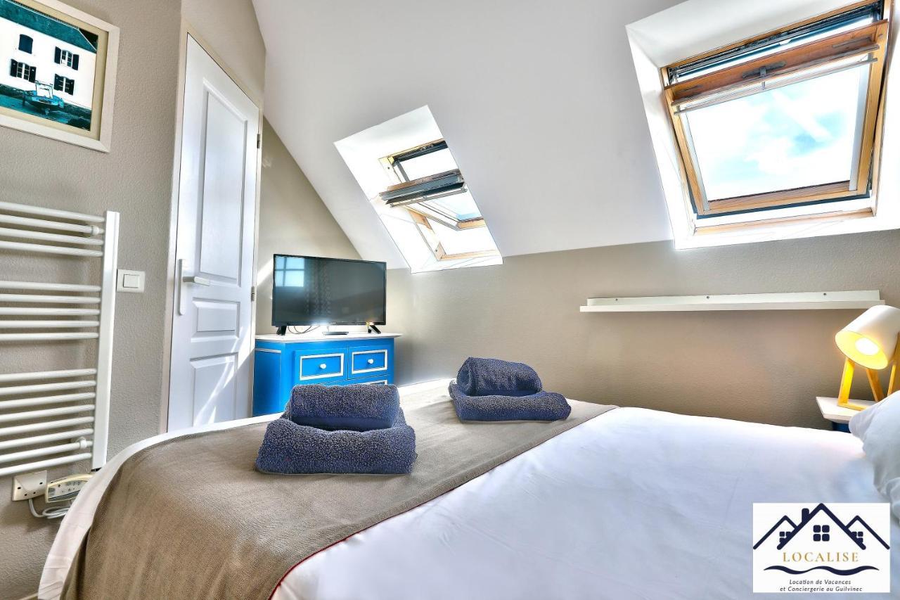 Localise Au Guilvinec - A22 - Belle Vue Sur La Mer, La Piscine Et Le Jardin - Tout A Pied, Plages, Port, Centre, Commerces, Marche - Wifi Inclus - Animaux Bienvenus - Linge De Lit Inclus 외부 사진